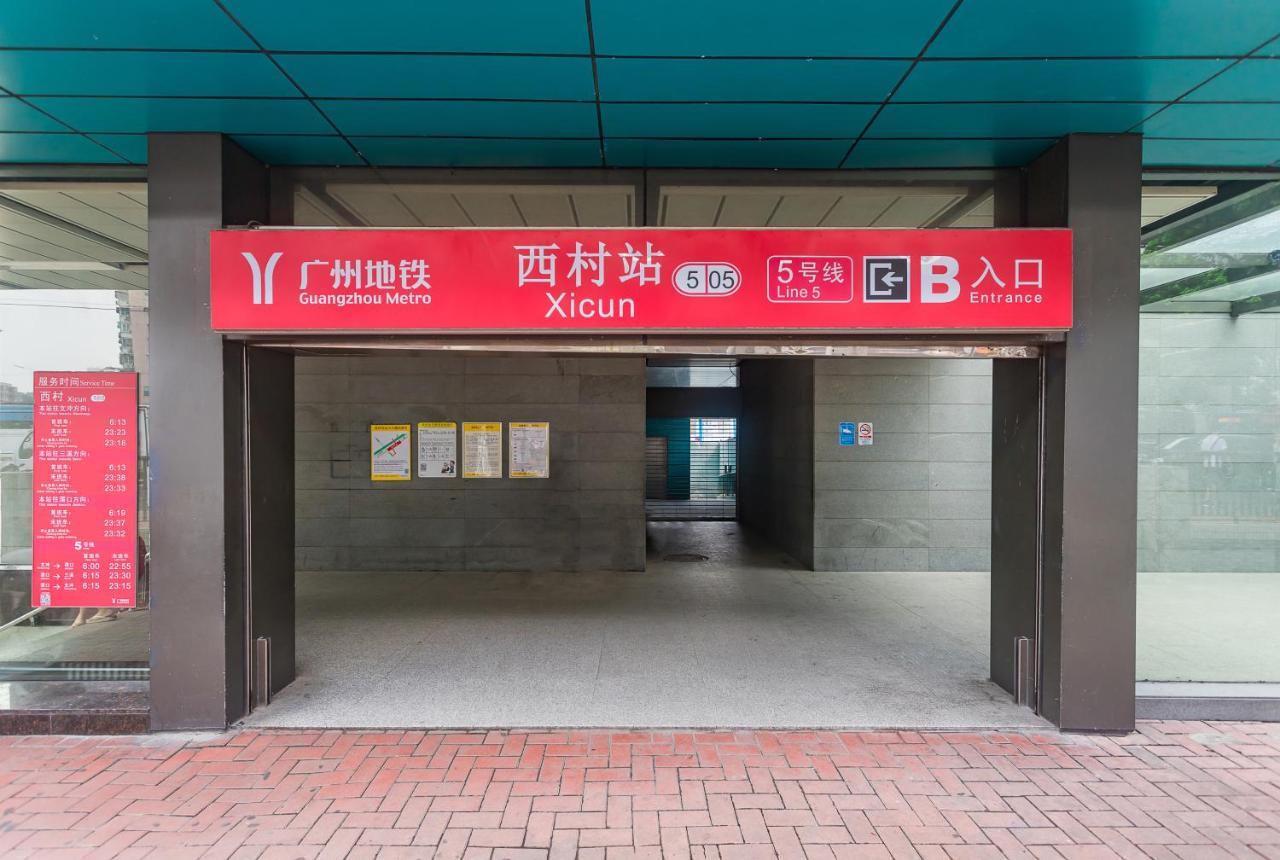 Super 8 Hotel Select Guangzhou Railway Station Xicun Subway Station Zewnętrze zdjęcie